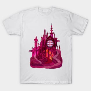 Fantasy fairy tale medieval gothic castle T-Shirt